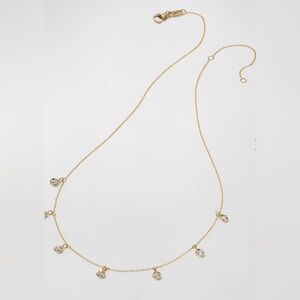 Roberto Coin
18k 7-Station Diamond Dangle Necklace